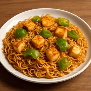 Paneer Capsicum Maggi