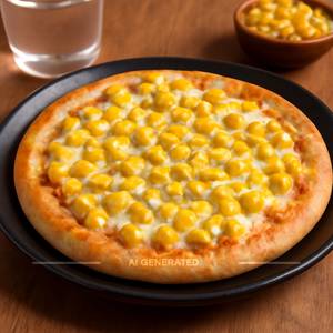 Sweet corn pizza