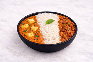 Rajma & Paneer Rice Bowl Tiffin