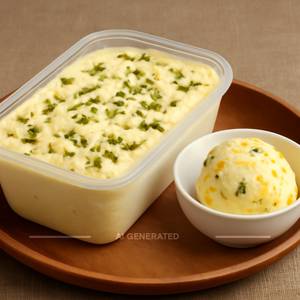 Kesar pista  ice cream