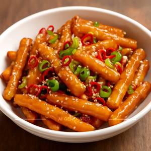 Honey chilli potato