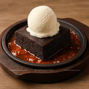 Sizzling brownie