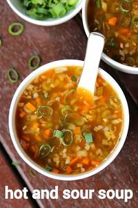 Veg lemon coriander soup