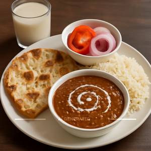 Aloo Matar 2 Paratha Meal