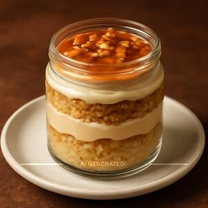 Butterscotch jar cake