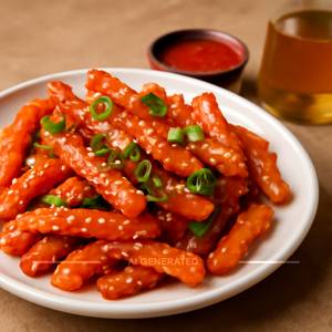 Honey Chilli Potato