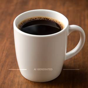 Dark Hot Coffee