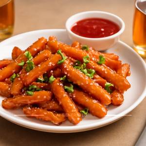 Honey Chilli Potato