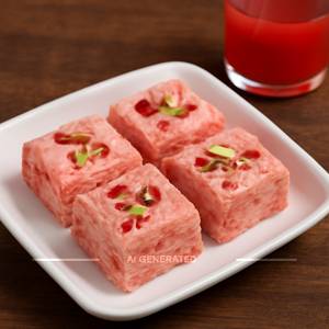 Sf Msq Strawberry Soan Papdi 