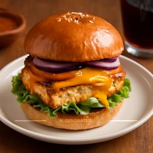 Paneer Cheese Burger