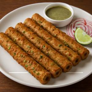Veg Seekh Kebab [8 Pieces]