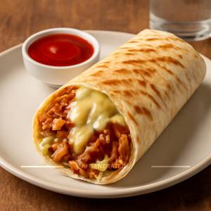 Special cheese shawarma