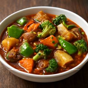 Veg In Hot Garlic Sauce