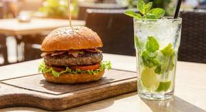 Chicken Burger Combo + Mojito Of Your Choice