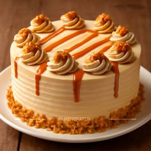 Butterscotch Cake Large