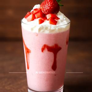 Strawberry mastani