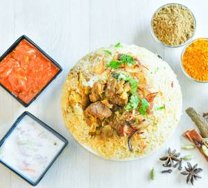 Mutton Dum Biryani [2 Pcs]