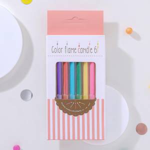 Color Flame Candles
