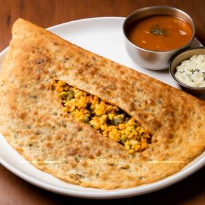 Rava Paneer Masala Dosa