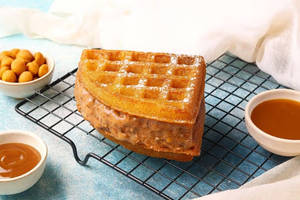Butterscotch Crunch Waffle
