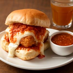 Schezwan Cheese Wada Pav