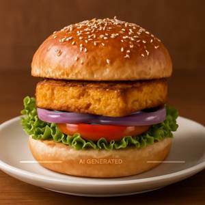 Paneer burger
