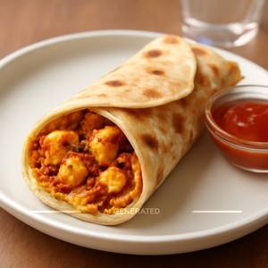 DOUBLE EGG PANEER ROLL