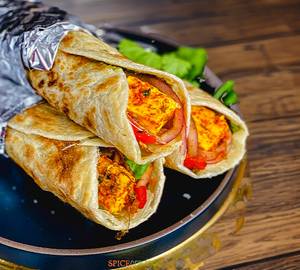 Paneer tikka wrap