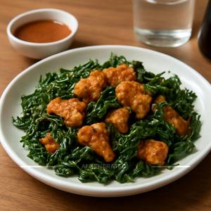 Crispy Spinach Chicken 