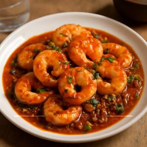 Prawns In Hot Garlic Sauce