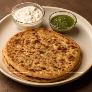 1 Pyaaz Paratha 