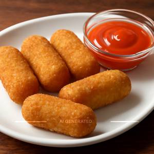 Croquettes With Cocktail Sauce