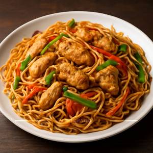 Chicken Singapuri Noodles