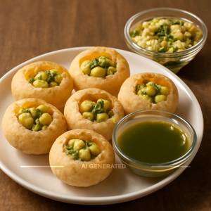Atta Gol Gappa[6 Pieces]