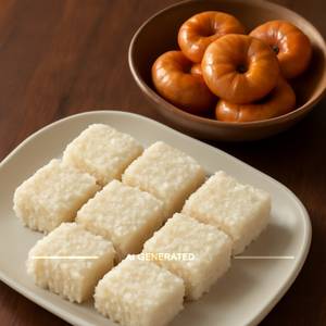 Nariyal Barfiz (500gms) + Balushahi (250gms)