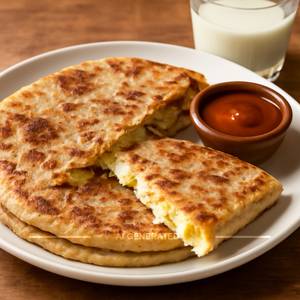 Cheese Aloo Paratha
