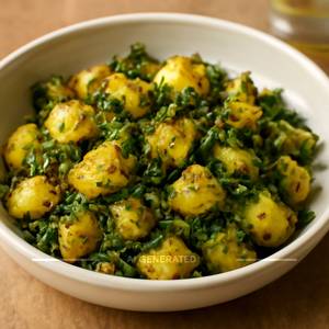 Aloo Methi Dry