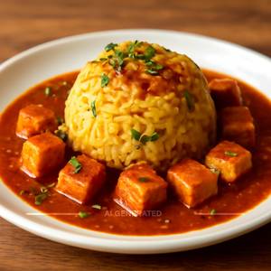 Paneer Volcano