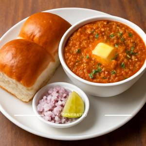 Pav Bhaji With Butter