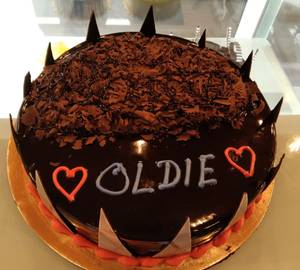 Eggless chocolate overload premium cake