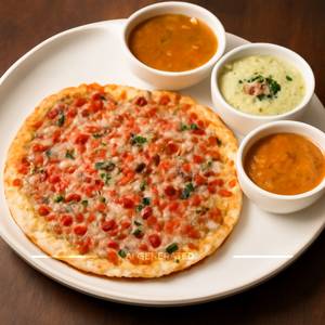 Onion Tomato Uttapam