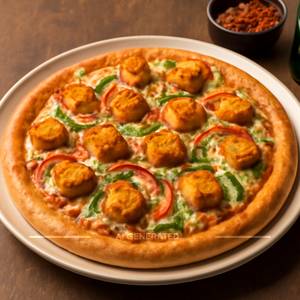 Chilli Paneer Pizza