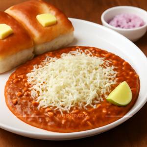 Cheese Pav Bhaji