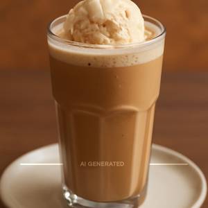 Cold Coffee With Ice Cream