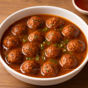 Veg Manchurian Gravy [12 Pieces]
