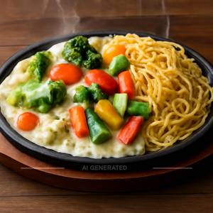 Sizzlers In White Sauce
