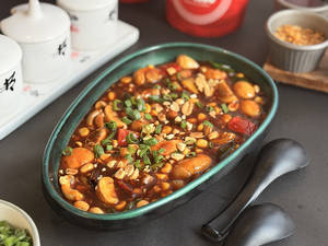 Kung Pao Style Corn And Mushroom