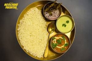 Dal Makhni With Rice.
