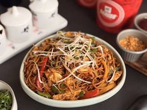 Chicken Butter Pepper Garlic Noodles