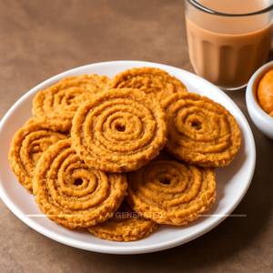 S Gol Meetha Chakri Cookies (250 Gms)